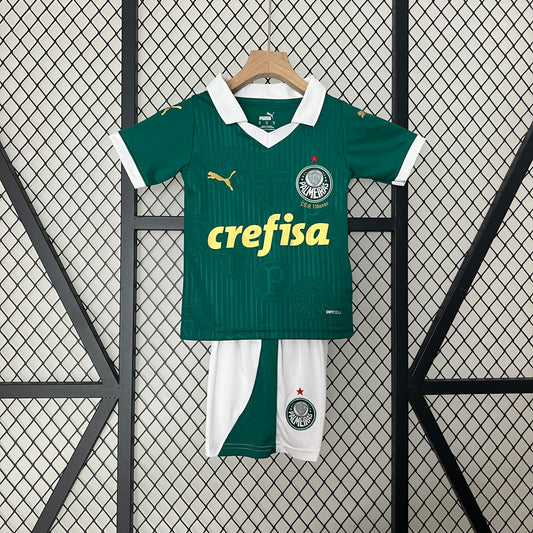 Divisa Home Palmeiras 2024/2025 BAMBINO