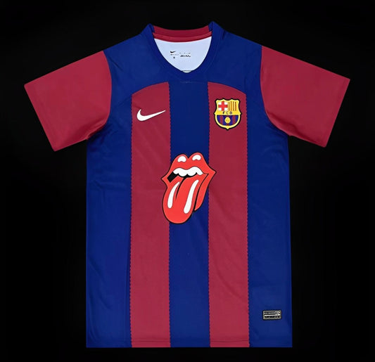 Divisa Barcellona Home Rolling Stones 2023/24 - Adulto