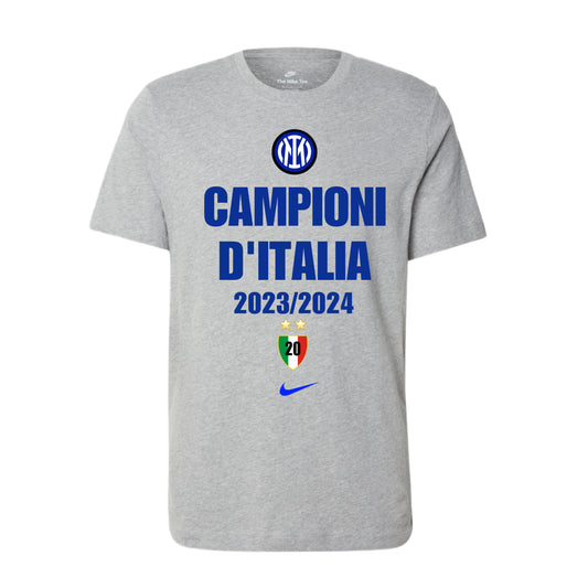 Maglia Celebrativa Inter SCUDETTO CAMPIONE D'ITALIA 2023/24 - Adulto