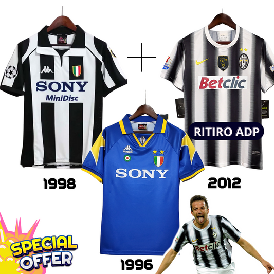 Juventus 2012 + Juventus 1998 + Juventus 1996 - Offerta Speciale